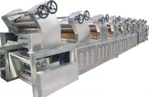 Stainless Steel Fried Instant Noodles Manufacturing Machine For Wheat Flour