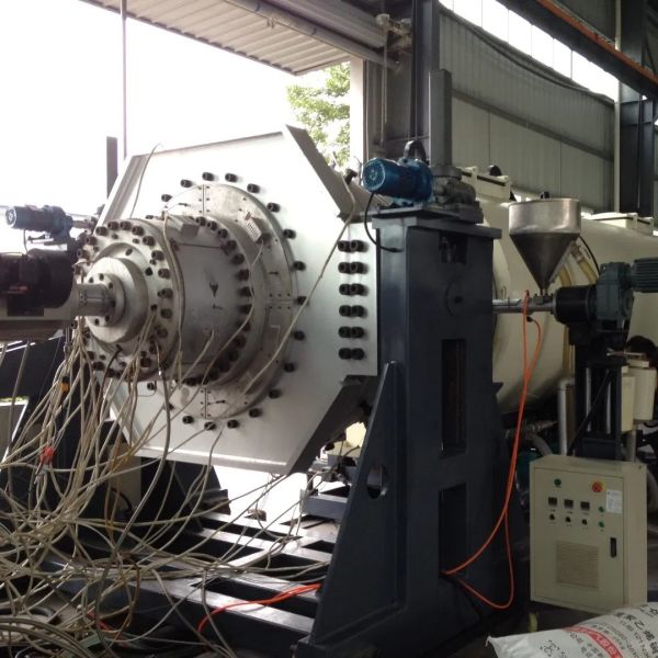 Plastic Solid Pipe Extrusion Line / PE PP Pipe Production Line