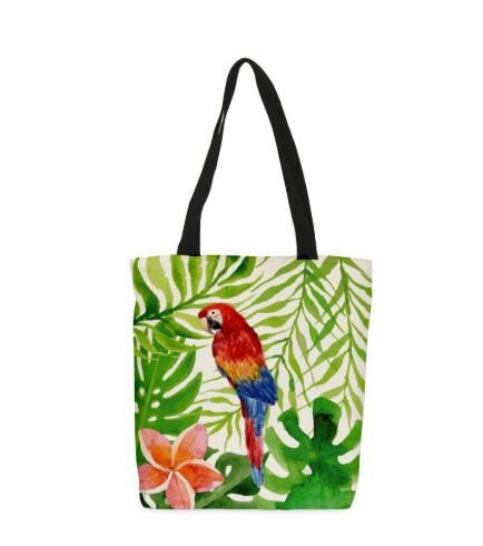 Custom silk screen printed Cotton material handle style blank natural cotton canvas bag without logo bagplastics bagease