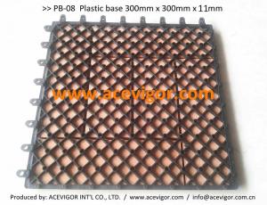 Cheap PB-08 Plastic Base for DIY WPC TILES, Plastic mats, Plastic tile for sale