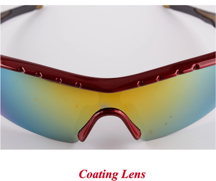 Fashionable Sport Goggle Glasses , Cycling Sunglasses High Strength Impact Resistance