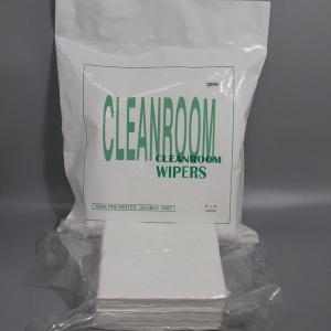 Cheap 9 Inch Industrial Lint Free Polyester Wipes 2 Ply All Purpose Wipes for sale
