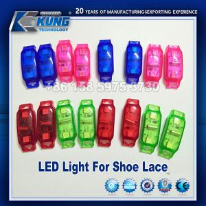 China Practical Lightweight Sneaker LED Light , Multipurpose LED Shoe Safety Light on sale