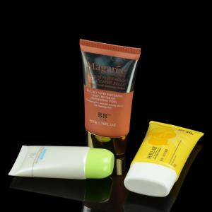 China Custom Cosmetic Tube Packaging Hand Lotion Flat Oval Tube on sale