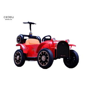 Buy cheap 24KG Kids Ride On Toy Car Red Double Seater Vintage Ride On Car from wholesalers