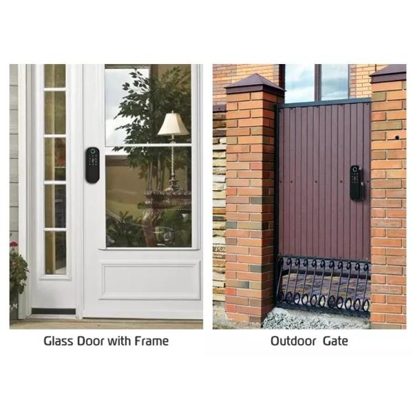 Keyless WiFi Home Electric Keypad Deadbolt 12V Rim Door Locks