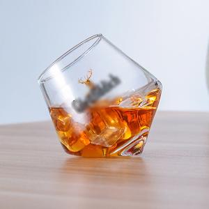 Cheap 240ml 8oz Promotional Drinking Glasses For Whiskey / Cocktail Drinks for sale