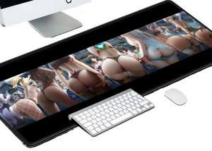 Cheap Large Gaming Mouse Pad 800x400x3MM Customized Photo Polyester For Computer for sale