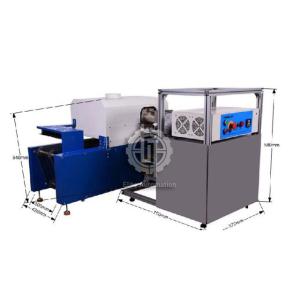 Cheap 25W Heat Shrink Tube Cutting Machine For FEP PTFE Materials 400mm Heating Area for sale