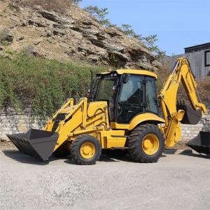 Cheap 4×4 Compact Tractor Loader Backhoe Used In Construction Projects for sale