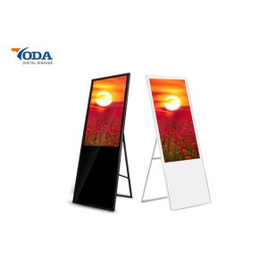Cheap Double Sided Digital Advertising Display , Electronic Display Board With Battery for sale
