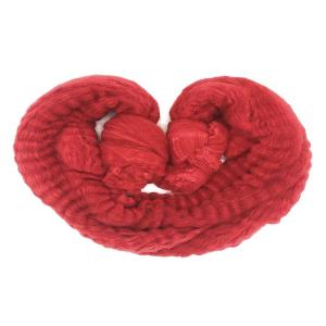 Dope Dyed Polyester Tow 100% Solid Polyester Raw Material 102mm