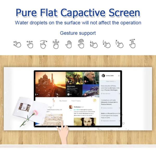 43" Iron Interactive Touch Screen Table 1920x1080 Smart Screen Coffee Table