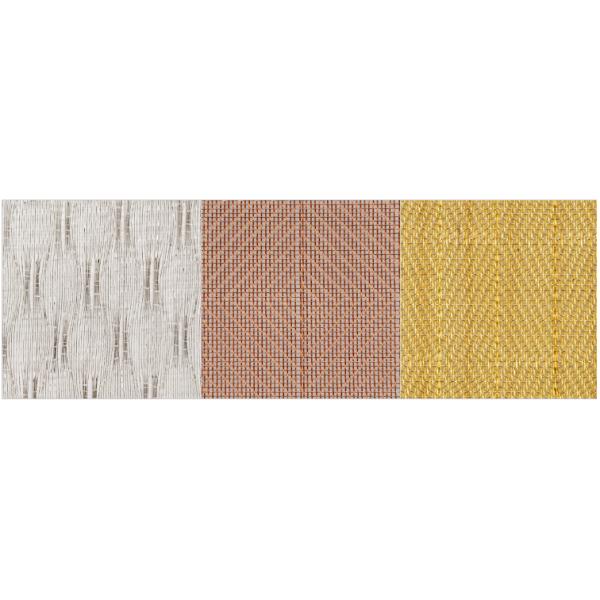 Brass Weave Wire Mesh Fabric Laminated Glass Wine Cellar Decoration