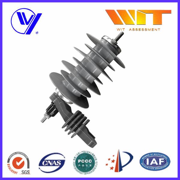 Quality 18KV Silicon Rubber Metal Oxide Station Class Surge Lightning Arresters for Transformer Protection wholesale