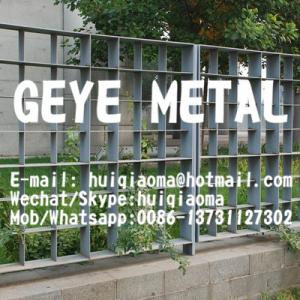 China Press Locked Steel Bar Grating Fences, Perimeter High Security Fence Grates Guard for Prison on sale