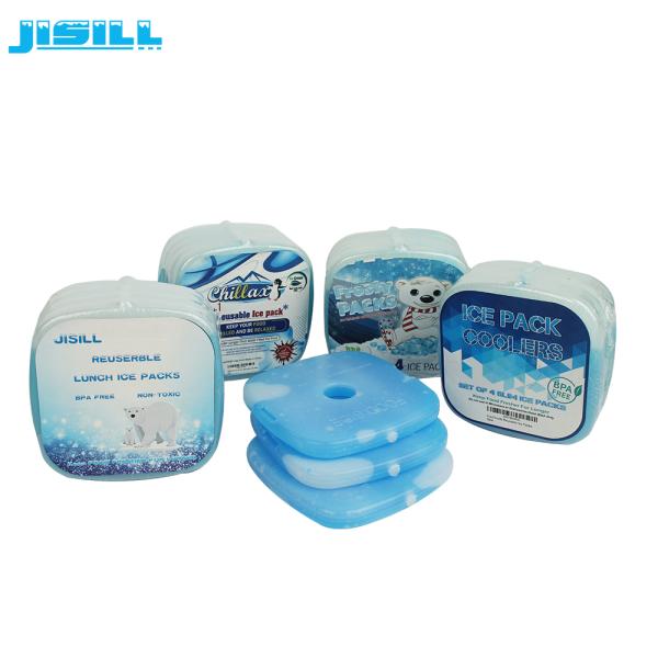 Single Hole Hard Insulation Lunch Ice Packs With Mini PCM Gel Cooling Elements For Food Frozen