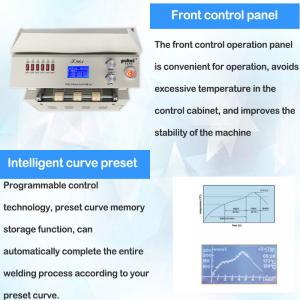 China High Speed PID Control System Hot Air Reflow Oven With 6 Heating Zone on sale