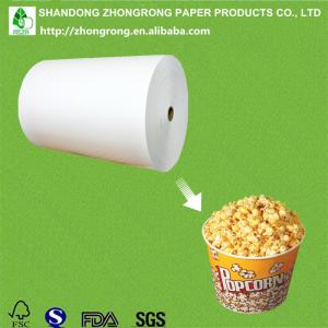 Cheap PE coated ivory board for popcorn box for sale