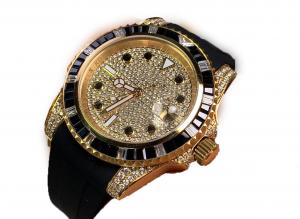 Cheap Water Resistance 2m Men Quartz Wrist Watch Minimalist Style With Metal Strap for sale