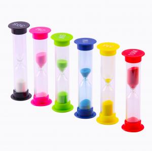 China OEM ODM Plastic Hourglass 1 2 3 10 Minutes Sand Timer Free Sample on sale