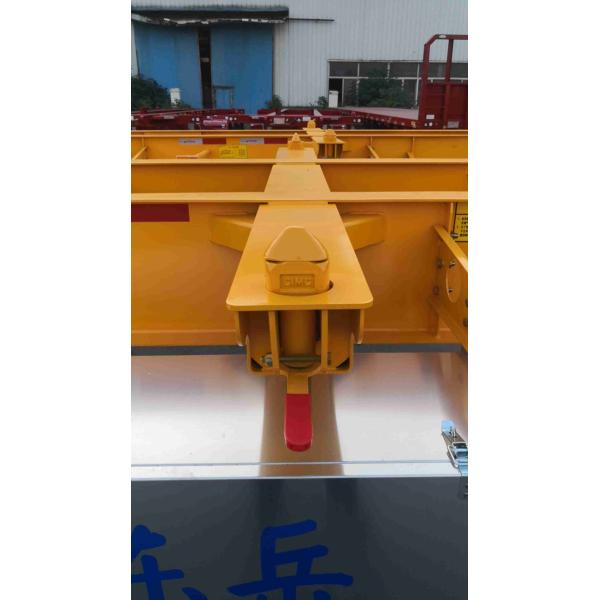 Maximum Load Capacity of 50T Truck Trailer's Semi-Trailer for Container Transport