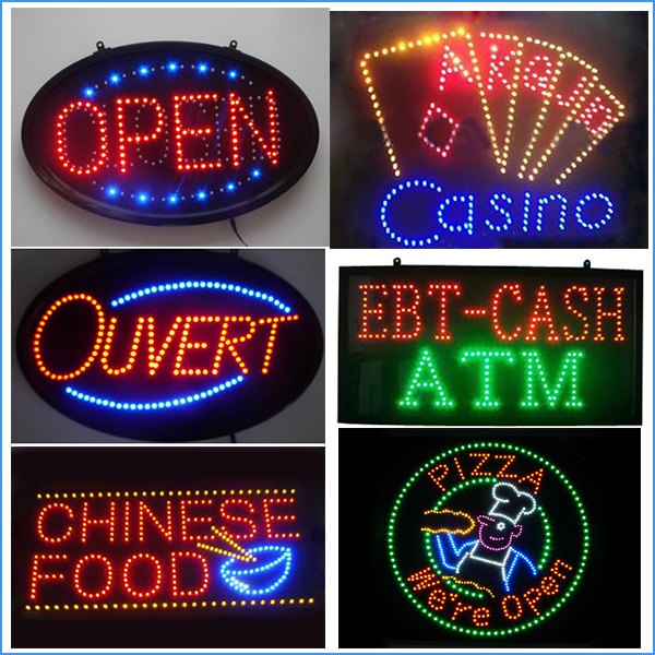 Led illuminated sign