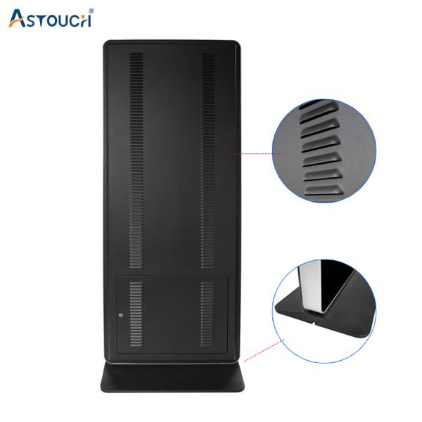 ODM Digital Sign Boards 55 Inch Digital Display Media Floor Standing RoHS