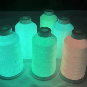 Cheap 150D-900D Glow Dark Yarn  Multi Color Sewing Embroidery Thread for sale