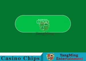 Cheap Flexible Casino Table Layout / Poker Table Layout With Customized Design for sale