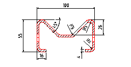 CE Cold Roll Forming Machine for Sigma Shape / Sigma Purlin / Sigma Post / Guardrail Post