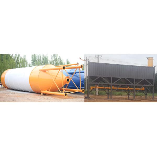 HZS90 Belt Type Concrete Batching Plant, Automatic Concrete Batching Plant