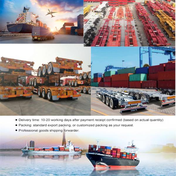 Enhanced Heavy-Duty Container Semi Trailer: Versatile, Durable, and Efficient Transport Solution for All Your Cargo Needs