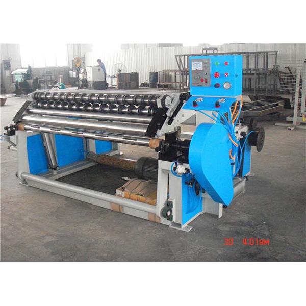 Speed Control Pipe Forming Machine , Paper Roll Slitting Machine Prices