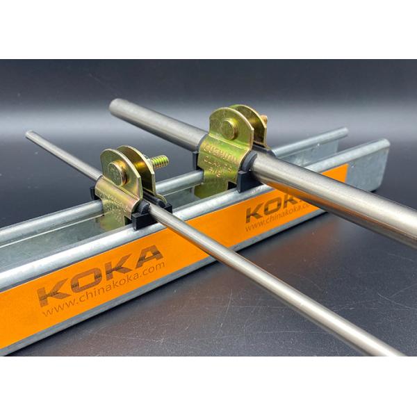 Metal Galvanized Steel 5/8'' Unistrut Cushion Clamps