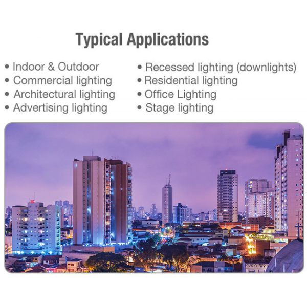 Triac Dimmable Driver 100% Output 24V 96W Class 2 Backlight Led Transformer Driver