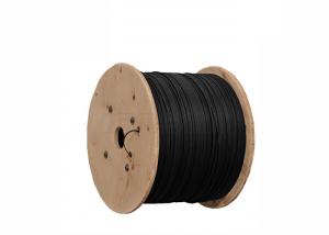 Cheap 500N Double PE Fiber Optic Cable GYTA53 OM3 Multimode Cable 1000M/ Roll for sale