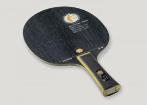 Cheap Black Aus 7 Plywood V-8 Table Tennis Blade / Pro Ping Pong Paddles With Strong Lethality for sale