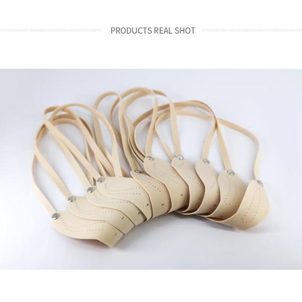 Rubber Permanent Makeup Eyebrow Tattoo Practice Skin Two Sides