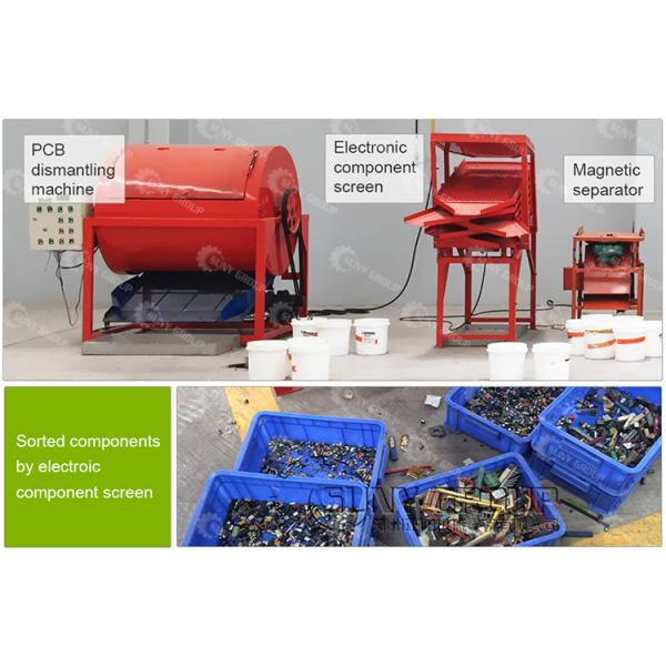 E-waste Components PCB Depopulating Removing Machine for Computer Board Dismantling