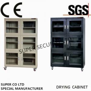 China Industrial White / Black Auto Dry Cabinet With Zinc Alloy Lock For Commercial Use on sale