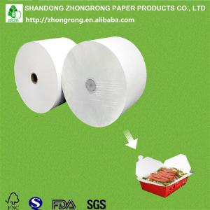 greaseproof PE coated paper for food box