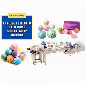 Cheap High Speed Bath Fizzy Bath Bomb Shrink Wrap packing Machine Customize shape and size for sale