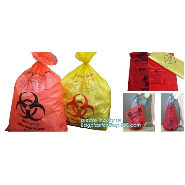 Bio Hazard Tote Bags,Stick-on Red Bio Hazard Waste Bags 6" x 6" 200/Bx,Shop Bio Hazard Shoulder bags online bagease pack