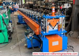 China Metal Roof Ridge Cap Roll Forming Machine 0.25mm G550 Steel Africa on sale