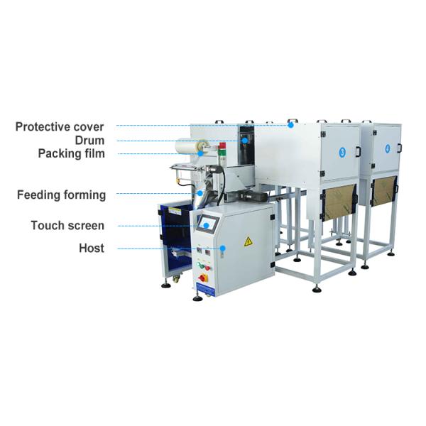 Automatic Hardware Fitting Counting Packaging Machine Packing Fastener Hardware Screws 4 Items Packaging Machine