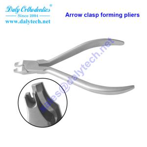 China Arrow clasp forming pliers of dental forceps from orthodontic supplies on sale