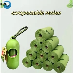 Buy cheap Manufacturer Wholesale Box Packed Green Bone Shape Pet Waste Bags Dog Poop Bag from wholesalers