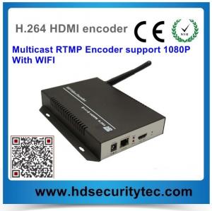 HDMI Video Encoder H.264 latest HD Multicast RTMP Encoder support 1080P With WIFI
