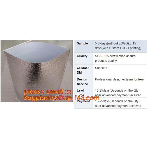 Freezer Bags Color Cold Insulation Waterproof Convenient Portable Ice Meal Packages Refrigerator Cooler Lunch Bag bageas